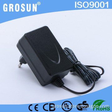 EU Plug 18W AC DC Adapter DC Output 12V 1.5A AC DC Power Adapter Wall Mounted Adapter with CE UL FCC